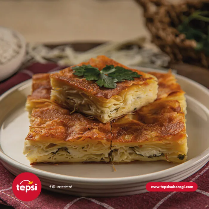 Tepsi Civil Peynirli Su Boregi 6
